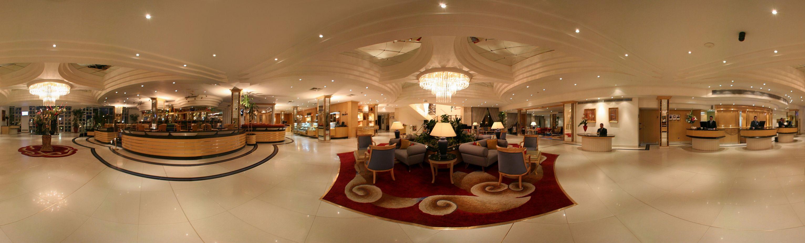 Le Passage Cairo Hotel & Casino Exterior foto Lobby